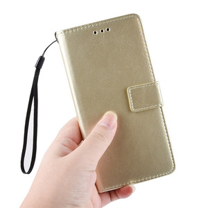 Funda de Teléfono Tipo Cartera de Cuero TPU Compatible con Realme C11 y <span class=keywords><strong>OPPO</strong></span> C15, con Soporte, Ranuras para Tarjetas, Correa, Diseño Crazy Horse, Tamaño A5 - Product Image 2