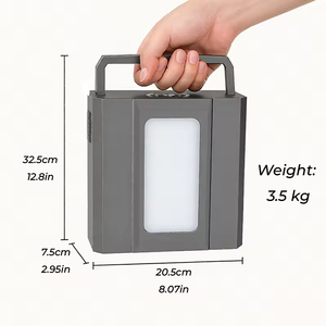 แบตเตอรี่ LifePo4 256wh สถานีไฟฟ้าพกพา 300 วัตต์ พร้อมไฟ LED และการชาร์จแบบไร้สาย - Product Image 1