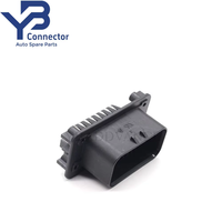 Connecteur AMP mâle 23 broches étanche en cuivre YBADDVANCE IP66 TE Connectivity 12A 12V noir pour câblage automobile 770669-1