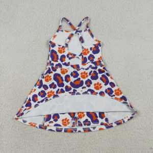 Uniforme Deportivo Informal de Algodón y Elastano Transpirable con Cuello Redondo para Niñas Pequeñas del Equipo de Fútbol Universitario RTS, Ropa Deportiva de Verano para Jugar Tenis y Yoga ODM - Product Image 2