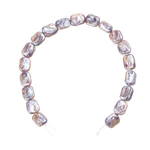 Perlas de Agua Dulce Cuadradas Largas de Color Morado Demonio Barroco, al por Mayor del Fabricante, Materiales de Joyería de Perlas Sueltas Hechas a Mano para DIY - Product Image 5