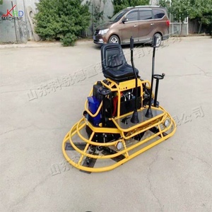 เครื่องขัดพื้นคอนกรีตแบบขี่ขึ้นลงอัตโนมัติเต็มรูปแบบ ขนาดเล็ก 100 รอบต่อนาที ขายตรงจากโรงงาน - Product Image 2