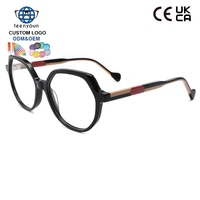 Monturas de Gafas Ópticas de Acetato Laminado para Mujer Teenyoun, Gafas de Diseño de Alta Gama, Personalizables