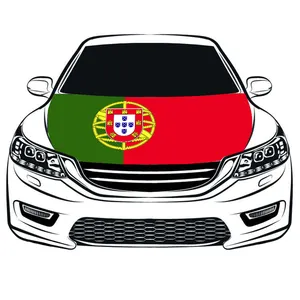 Sunshine Low Price Car window mirror hood Flag Pole Stand Nibori 20*30 Cm For Portugal