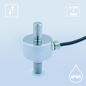 Célula de carga miniatura de compresión de tensión en línea con sensor de fuerza de acero inoxidable T304 para pruebas de productos 3C - Product Image 2