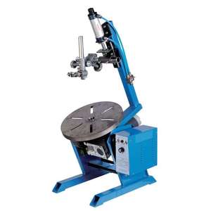 Plato giratorio de soldadura BY-100 de 50kg con posicionador de soldadura de agarre automático de 100kg, mesa giratoria <span class=keywords><strong>Ideal</strong></span> para líneas de molino de tubos - Product Image 6