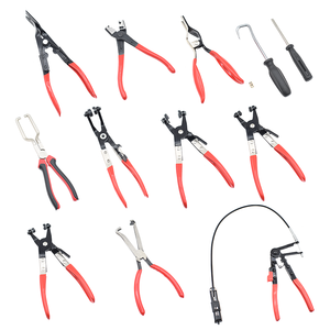 16 חלקים סט כלים מלא במיוחד להסרת צינורות מים, דלק ורדיאטור לרכב, כולל פלייר ומלחציים - Product Image 2