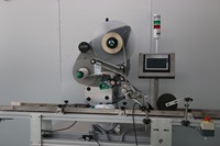 Machine d'étiquetage électrique SKILT pour autocollants holographiques, applicateur de surface plane pour bouteilles, sacs, boîtes, étiqueteuse plate