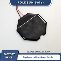 Mini panneau solaire PERC étanche avec une efficacité de 22,7 % pour les aides pédagogiques créatives