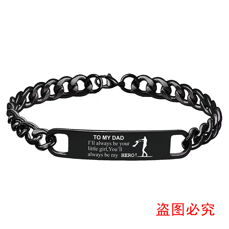 Bxgsl065 bracciale nero
