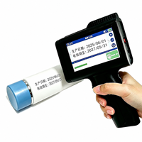 Imprimante à jet d'encre portable intelligente de 12,7 mm avec écran tactile capacitif, machine de codage portable pour l'impression de dates, de codes QR et de codes-barres
