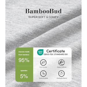 Pantalon de détente Capri pour femme BambooBud, en viscose de bambou douce, avec poches, tailles S à XXL - Product Image 3