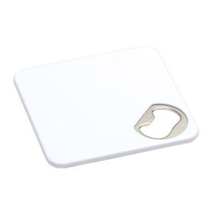 Factory Direct Sales of Plastic Custom Logo Bottle Opener Bar Placement <b>Coaster</b> Base <b>Coaster</b> <b>Beer</b> Bottle Opener - Product Image 5