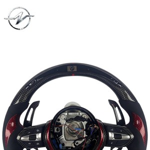 <span class=keywords><strong>Volante</strong></span> Deportivo Personalizado de Fibra de Carbono con Pantalla LED de 3 Brazos para <span class=keywords><strong>BMW</strong></span> X5 F10 F32 F83 M5 M4 Serie F - Product Image 3