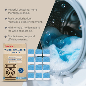 Tablettes de nettoyage pour lave-linge, nettoient efficacement la saleté et les taches dans le tambour de lave-linge et éliminent les odeurs désagréables - Product Image 2