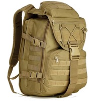 Sac à dos tactique unisexe personnalisé de 50 L, GPS, tendance, voyage en plein air, randonnée, EDC, sac Molle, imperméable, sac d'assaut, fermeture éclair pour la chasse