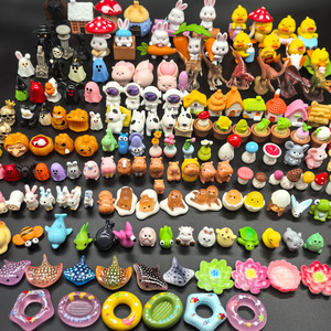 รูปปั้นสัตว์จิ๋ว 3 มิติ เรซิ่นเหมือนจริง ลายกิ้งก่า หกขา แอ็กโซโลตล คาเมเลียน กบ สำหรับพวงกุญแจ ของเล่นเด็ก - Product Image 2