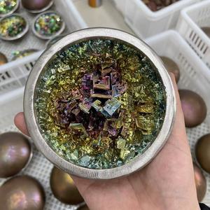 Vente en gros Bol en cristal Spécimen minéral Grappe <span class=keywords><strong>de</strong></span> cristal Pierres <span class=keywords><strong>de</strong></span> guérison Géode <span class=keywords><strong>de</strong></span> cristal <span class=keywords><strong>de</strong></span> <span class=keywords><strong>bismuth</strong></span> coloré Bols <span class=keywords><strong>de</strong></span> <span class=keywords><strong>bismuth</strong></span> - Product Image 2