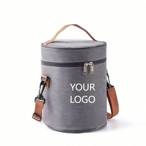 Custom Fashion Custom Insulated <b>Cooler</b> Bag Waterproof Silk Screen Printed Lunch Tote <b>Box</b> for Camping Hiking Promotional Gift - Product Image 1