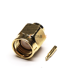 Suministro de fábrica, venta al por mayor, crimpado de soldadura macho SMA para conectores coaxiales RF de cable RG402 en Stock, cable de la RG-402 - Product Image 1