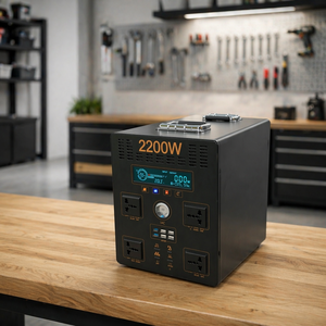 Estación de Energía Solar Portátil para el Hogar y Vehículos, Inversor de 12V/24V a 220V, Carga Rápida para Exteriores - Product Image 3