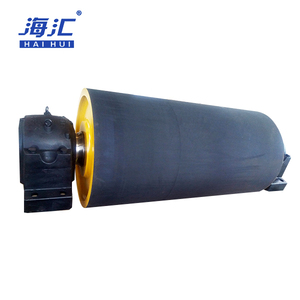 Hoogwaardige Roestvrijstalen Rubberen Kop Drum Drive Transportband 1000Kg Laadvermogen Oem/Odm Voor Magazijn Nieuw - Product Image 4