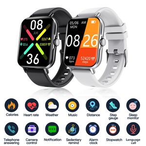 Montre connectée 1.91 avec numérotation vocale <span class=keywords><strong>Siri</strong></span>, bracelet multisports 50 modes, étanchéité IP67, <span class=keywords><strong>en</strong></span> plastique, pour suivi d'activité - Product Image 3