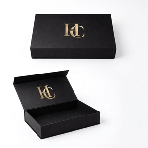 Luxury Premium Magnetic Book-shaped Box Elegant Rigid Cardboard Gift Packaging Box Wholesale Manufacturer Custom Logo Supplier - Product Image 3