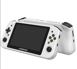 เครื่องเล่นเกมพกพา Anbernic Win600 สีขาว เครื่องเล่นเกมไร้สาย จอ 6 นิ้ว HD จอยสติ๊ก <span class=keywords><strong>3</strong></span> มิติ สำหรับ PS2 - Product Image 1