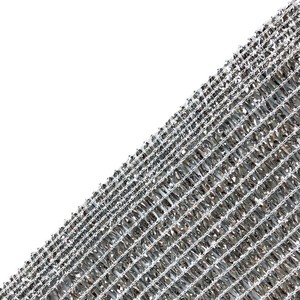 Voile d'ombrage thermique pliable en aluminium HDPE argenté 4x6m pour jardin, facile à nettoyer - Product Image 4