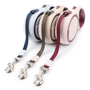 TTT Plastic Heavy Duty Durable Traction Rope Dog Leash Retractable for Dog Walking Training