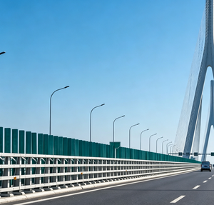 Barrera de seguridad de acero tipo W para proyectos de construcción de carreteras en Dubái, Catar y Arabia Saudita - Product Image 3