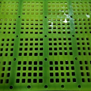 Grille de criblage minier en polyuréthane 1850x1020mm, ouverture 9mm, une seule maille, sans soudure, antirouille <span class=keywords><strong>pour</strong></span> <span class=keywords><strong>tamis</strong></span> fixe de feldspath - Product Image 2