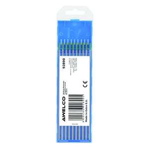 Electrodo de tungsteno AWELCO - 92892 WP GREEN (10 Uds.) -SOLDADURA EAN 8004386928929 - Product Image 1