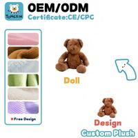 Ours en peluche personnalisés en gros par le fabricant, ours en peluche super doux arc-en-ciel pour cadeaux d'anniversaire et anti-stress, CPC CE OEM ODM