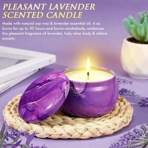 Lavanda mamma <span class=keywords><strong>Spa</strong></span> <span class=keywords><strong>Set</strong></span> regalo cura pacchetto unico regali anniversario cesto Kit coperta morbida 40 oz Tumbler unico regalo donna - Product Image 5