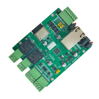 Wiegand TCP/IP 2 kawat, papan kontrol dua output BLE komunikasi dapat disesuaikan OEM akses pintu ponsel biometrik