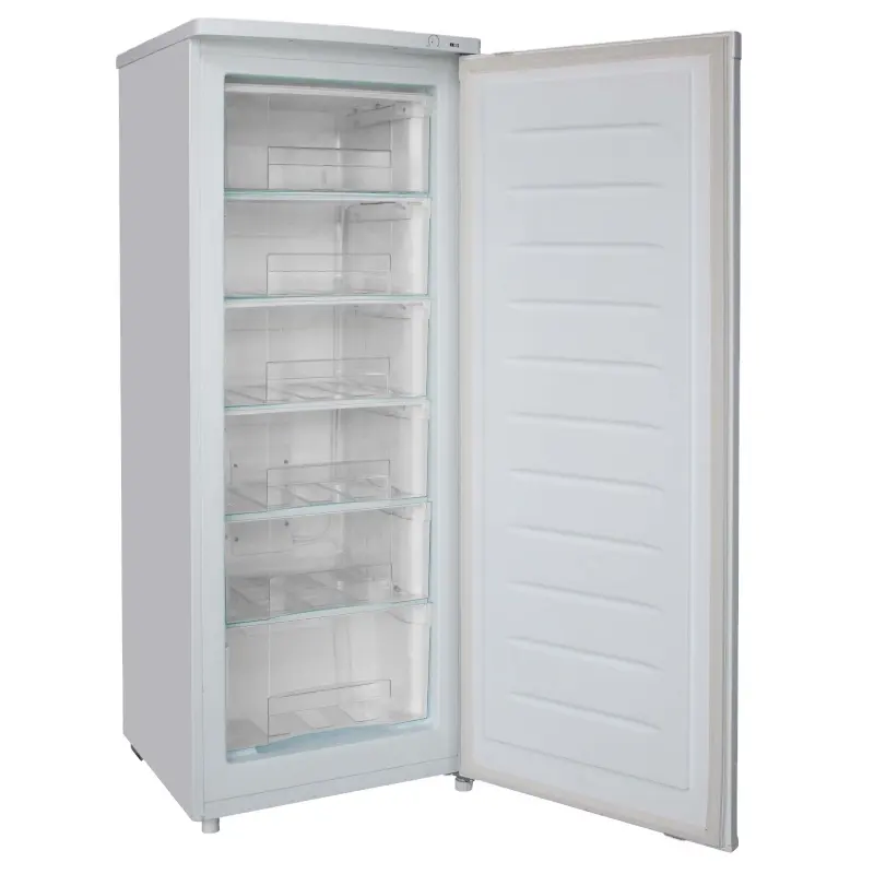 Mini refrigerador vertical del congelador del precio barato para el