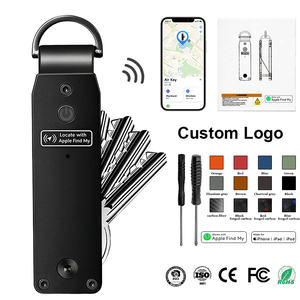 Novo Brinde Corporativo Chaveiro Inteligente de Metal Personalizado com Localizador de Chaves de Carro e Posicionamento Find My da Apple - Product Image 1
