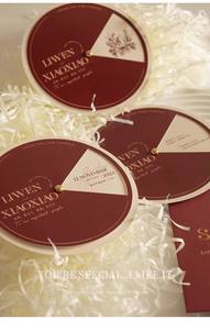 Ensemble de cartes de vœux de luxe personnalisées en usine, avec enveloppes pour invitations de mariage et d'anniversaire - Product Image 6