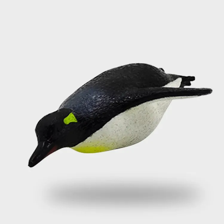 Palline squishy personalizzate a lenta crescita all'ingrosso profumate spremere super antistress morbido giocattolo pinguino in schiuma PU