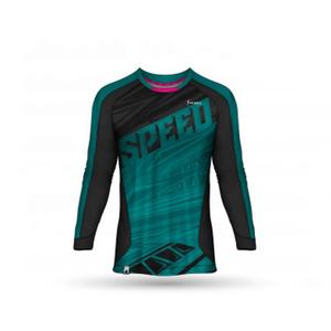 Vente en gros 100% polyester respirant personnalisé Sublimation maillot de course d'équipe léger et respirant pour moto - Product Image 3