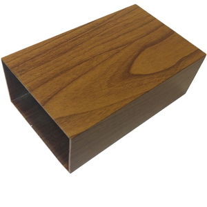 Service de coupe de revêtement en bois de clôture de jardin en alliage d'aluminium anti-corrosion de série 6000 <span class=keywords><strong>pour</strong></span> clôtures de portes de treillis de mur de limite de latte - Product Image 6