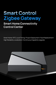 Passerelle intelligente pour la maison LUONA Zigbee 3.0, hub <span class=keywords><strong>WiFi</strong></span> 2,4 GHz/5 GHz, contrôle par application Tuya, accès à distance, compatible avec <span class=keywords><strong>Alexa</strong></span> - Product Image 2