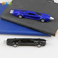 Stylo Bille Promotionnel pour Enfants, Cadeau Nouveauté, Stylo de Voiture de Course en Plastique avec Pointe de 1,0 mm, Personnalisable avec Logo, Papeterie Mignonne
