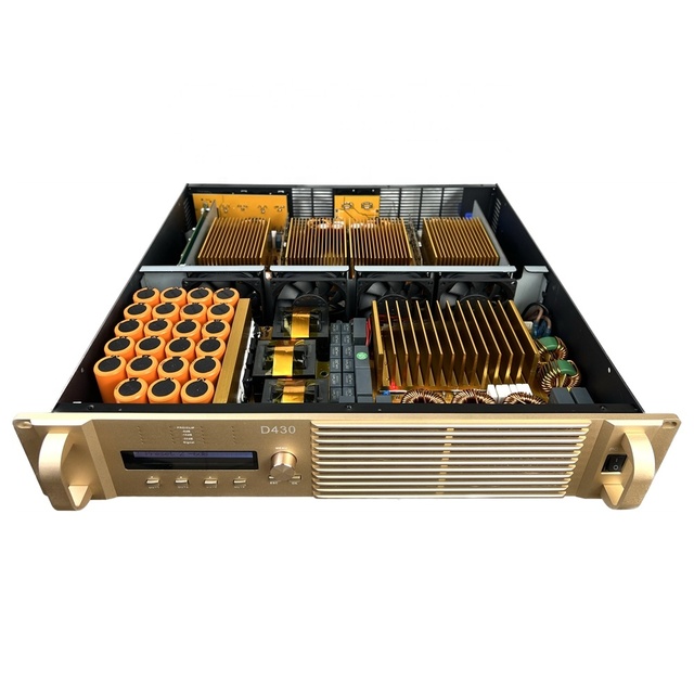 Stage Sound System Amplifier Active 4 Channel Amplifier 3000 Watt Active Power Amplifier with DSP Work with Computer