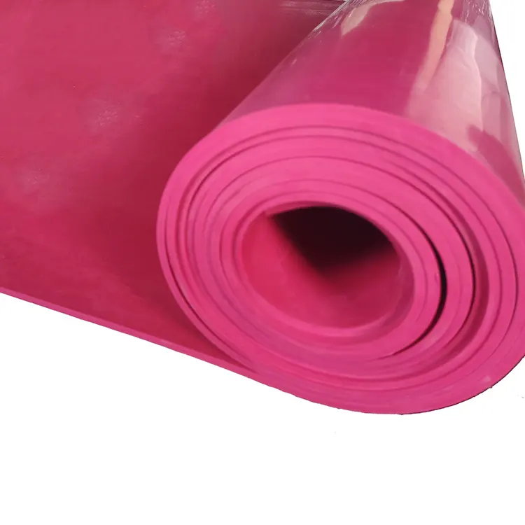 Rotfarbe abrasionsfeste Gummiblech für Bergbau Futterkleidung Verschleißschutz Gummi