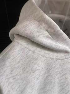 Sudadera con capucha de gran tamaño de moda Unisex personalizada de los fabricantes de ropa BSCI patrón impreso esencial para hombres - Product Image 5