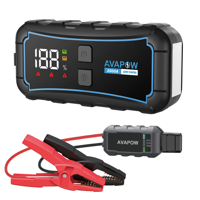 New Car Jump Starter E5 2000A 12000 Mah COST EFFECTIVE Multi-Function Portable Lithium Car Battery Power Bank