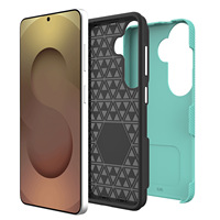 Pour Samsung S26 Ultra Triangle TPU PC 2 en 1 Étui de téléphone portable magnétique antichoc pour Samsung S26 S26 Plus